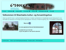 Tablet Screenshot of kulturhus-emanuel.dk